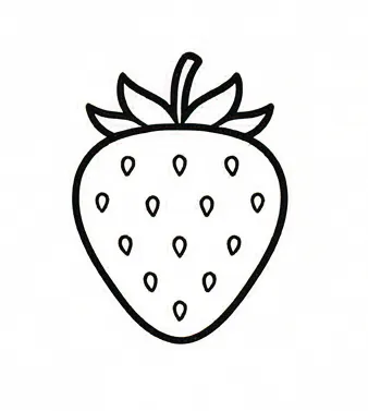 strawberry coloring pages free printable coloring pages.webp